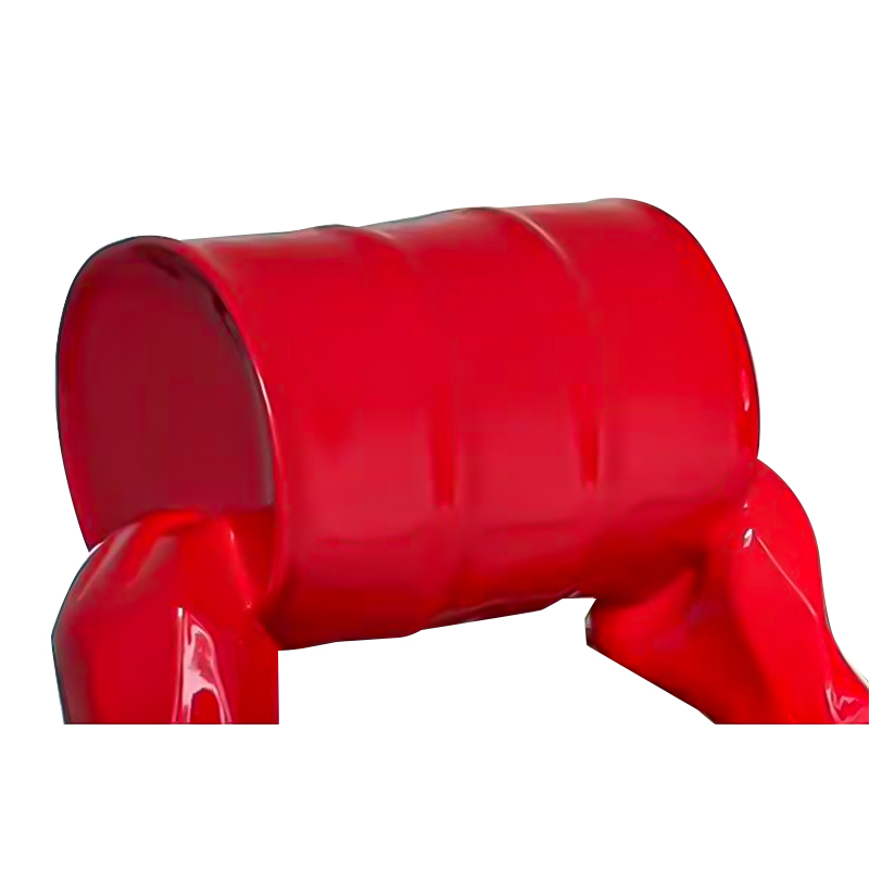 Kong Orangutan Lifting Sculpture pentru afișaje de artă în aer liber Kong Orangutan Lifting Sculpture pentru afișaje de artă în aer liber